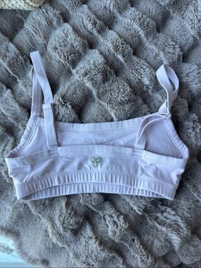 TNA Light Lavender Adjustable Sports Bra